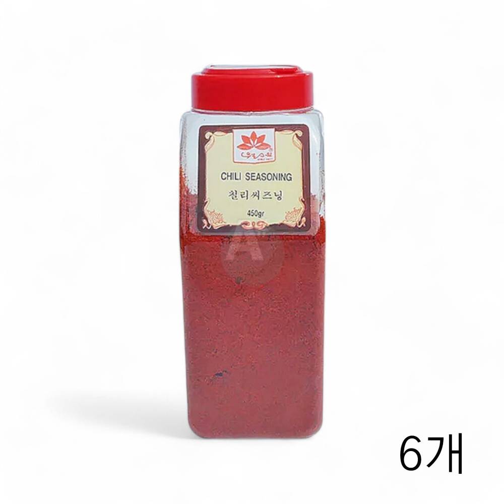 은진물산 칠리씨즈닝 450g X 6개 분말시즈닝 양꼬치 감자튀김 칠리맛 치킨시즈닝