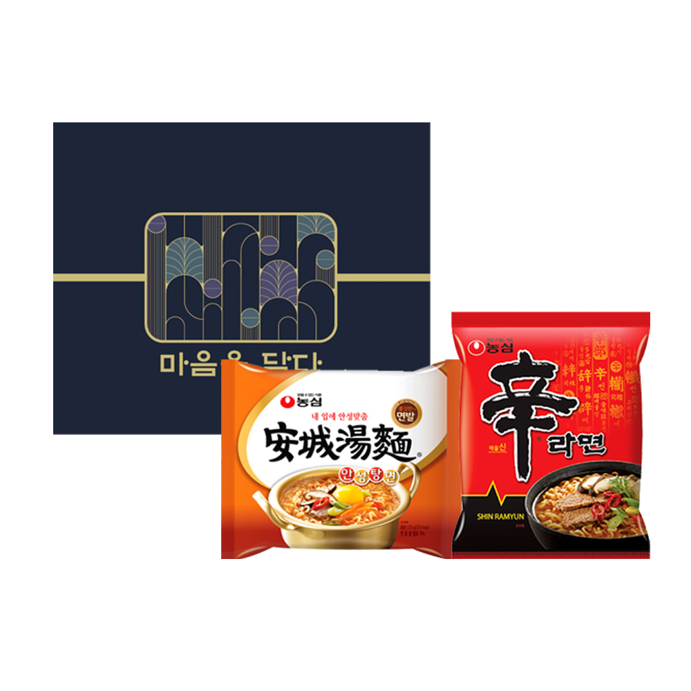 감사담은 라면세트 1호 4호 X 12개세트