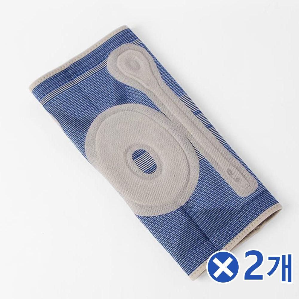 레저용 실리콘패드 무릎 보호대 1P-그레이x2개