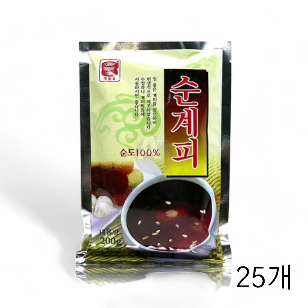 우리승진 맷돌표 순계피 200g X 25개 베트남산 식당 업소용계피가루 수정과만들기