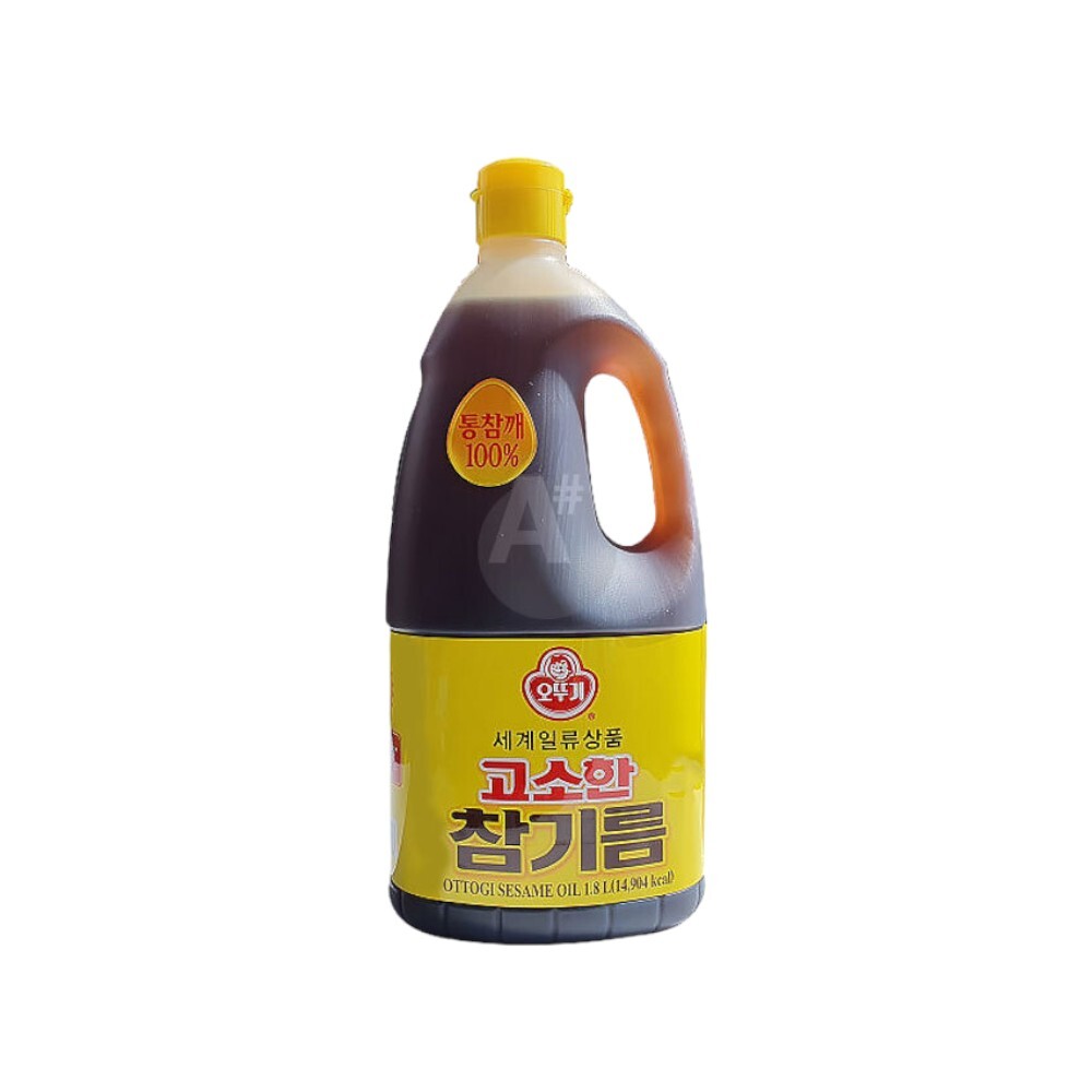 오뚜기 고소한 참기름 1.8L X 6개