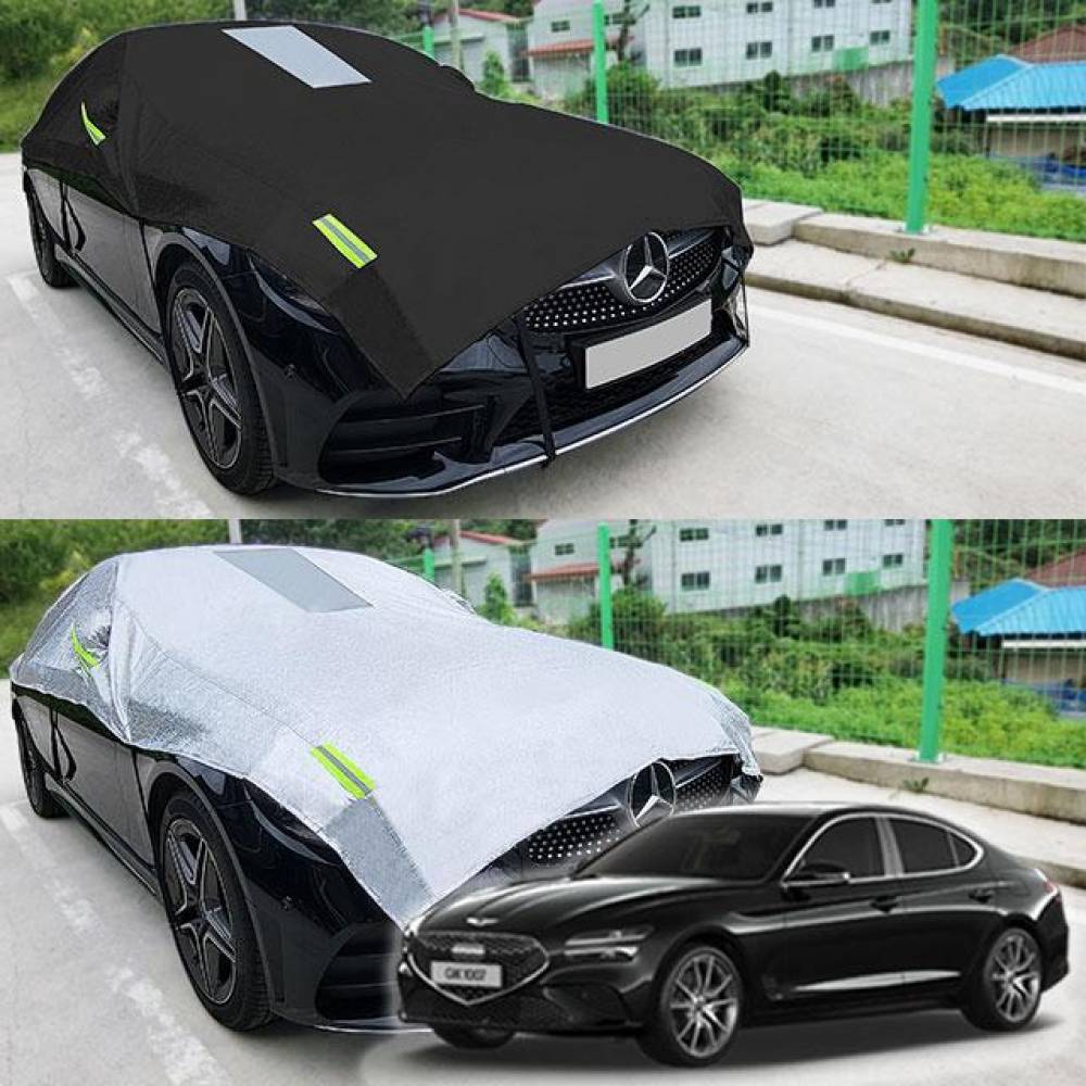 G70 자동차커버 반커버 성에방지 커버