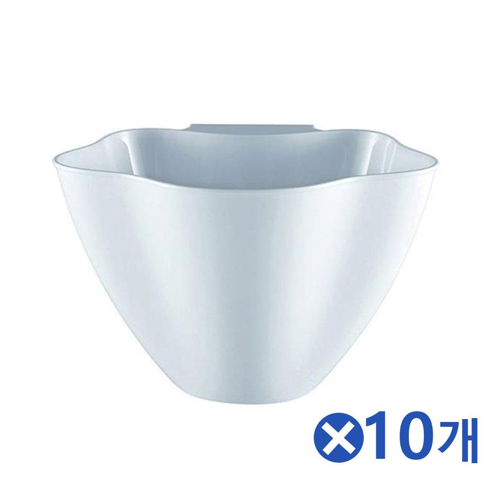 문 걸이형 싱크대 쓰레기통 그레이x10개 잔반통 욕실