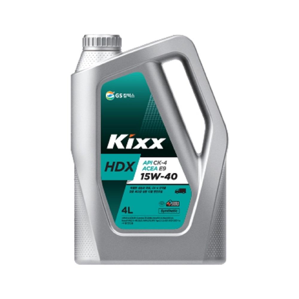 Kixx HDX CK-4/E9 15W-40 4L 4개 1박스 엔진오일
