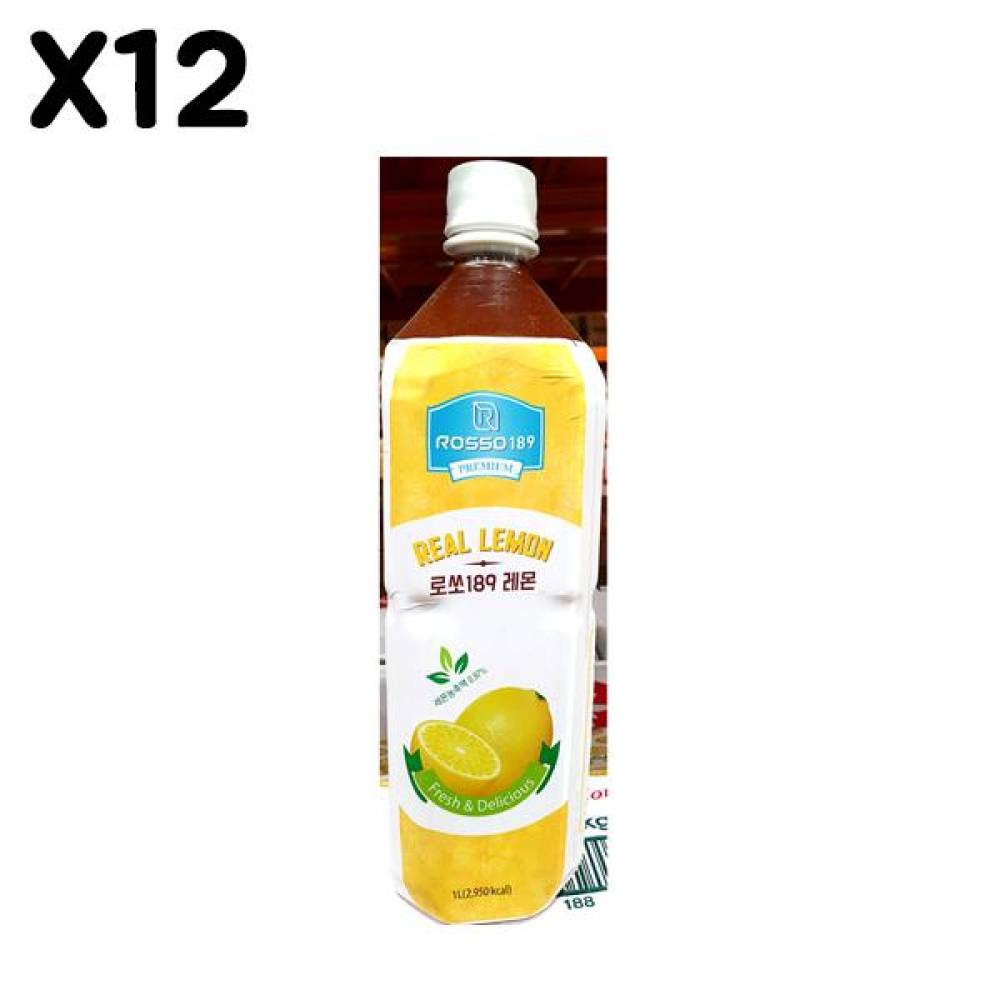 FK 레몬 음료베이스(9배희석 1L)X12