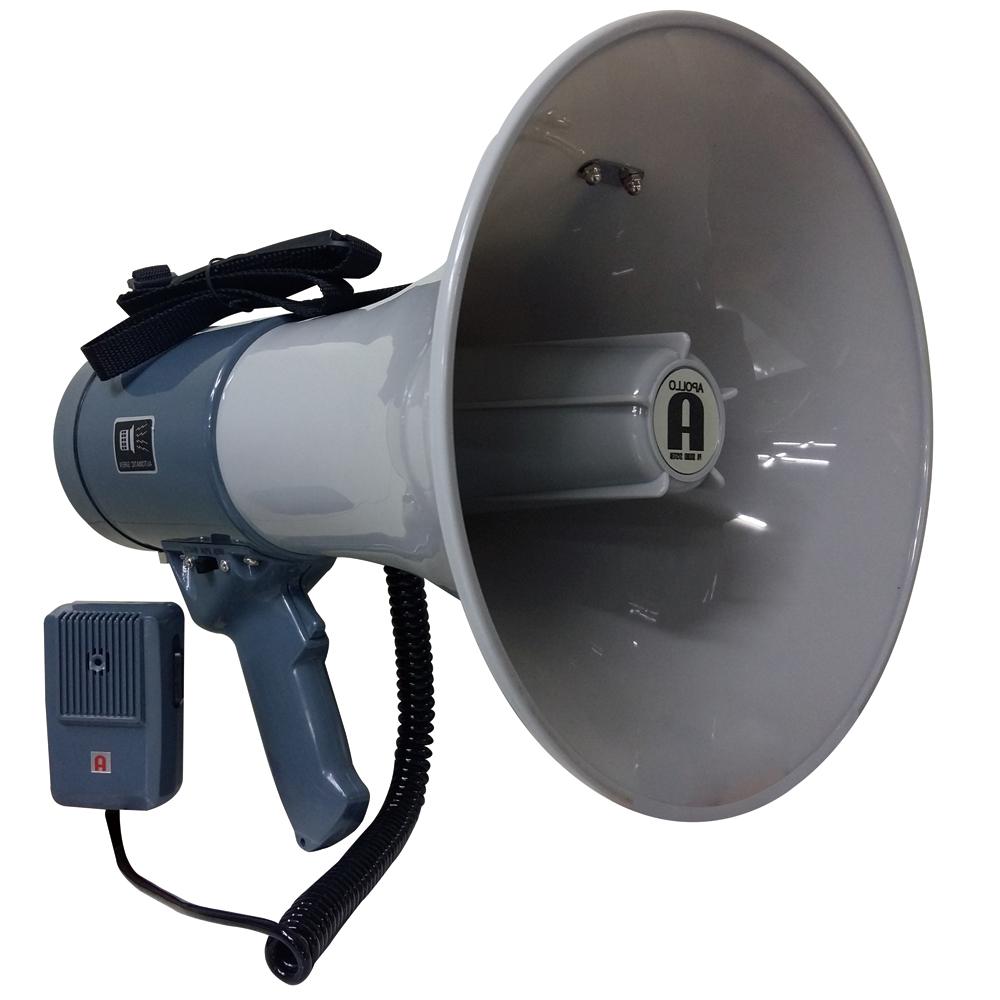 아폴로 메가폰 확성기 마이크 PA-580WS (35W) 어깨걸이