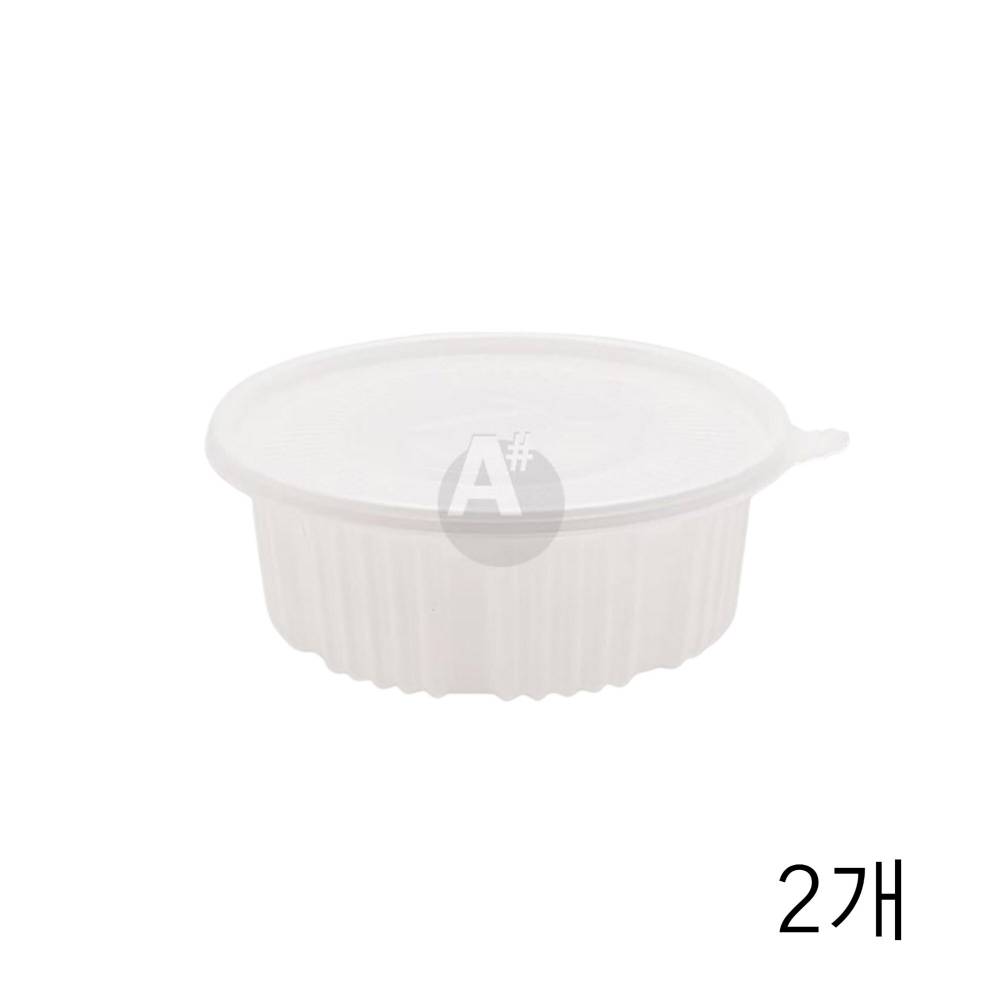 감자탕용 일회용기 소 220X80mm 50입 X 2개 음식점포장용기 식당 배달 포장그릇