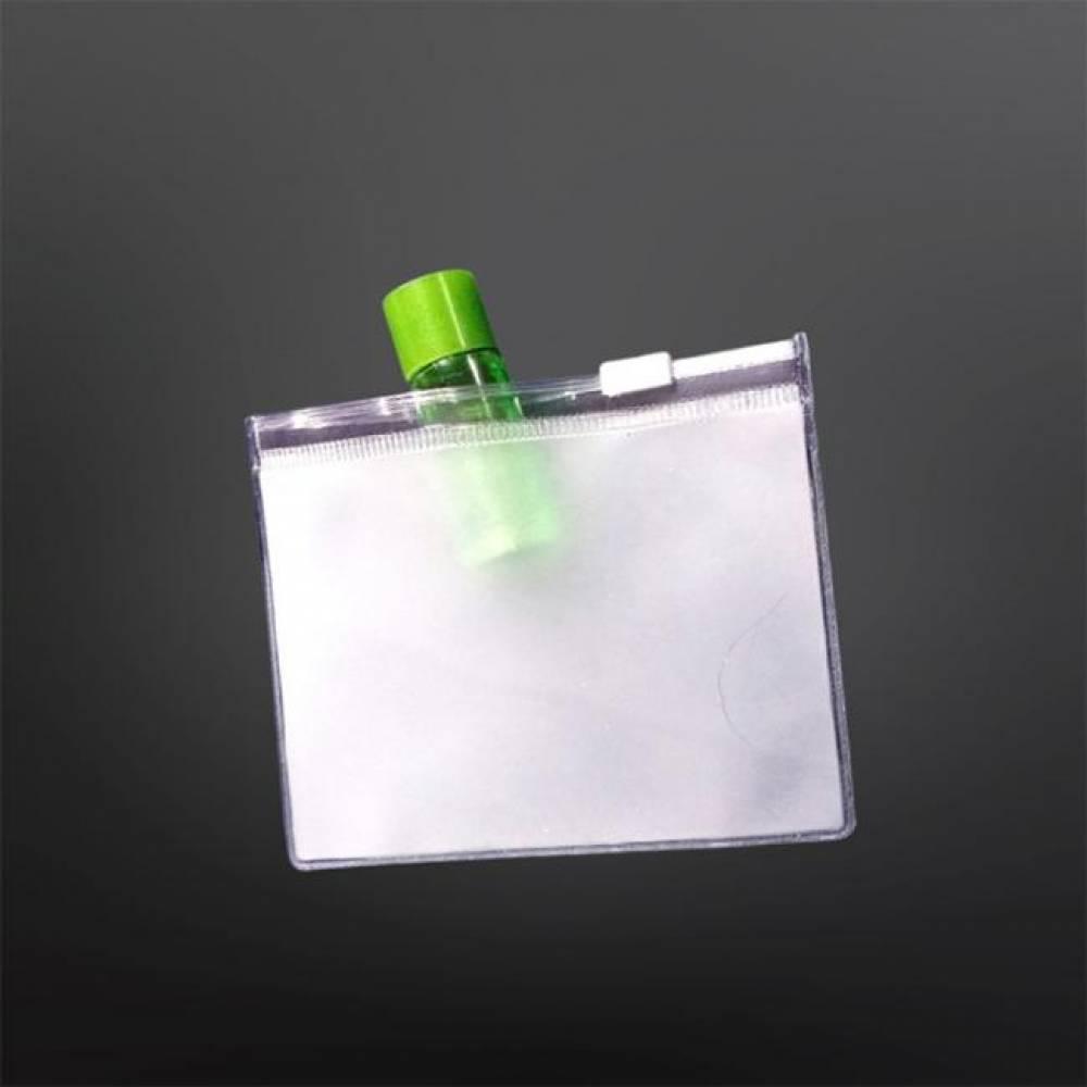 두께 0.2mm 슬라이드 PVC 지퍼백 27X18cm 50매