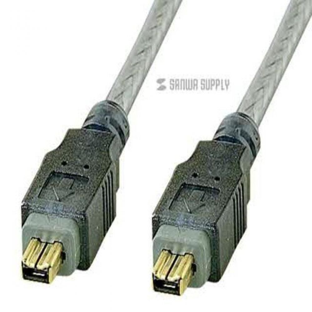(K)고급형 IEEE1394 4-4 케이블 2M /고용량 디지털 데이터를 고속으로 전송