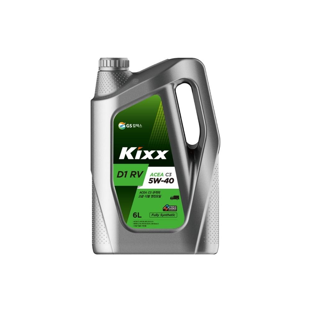 Kixx D1 RV 5W-40 6L 3개 1박스 엔진오일