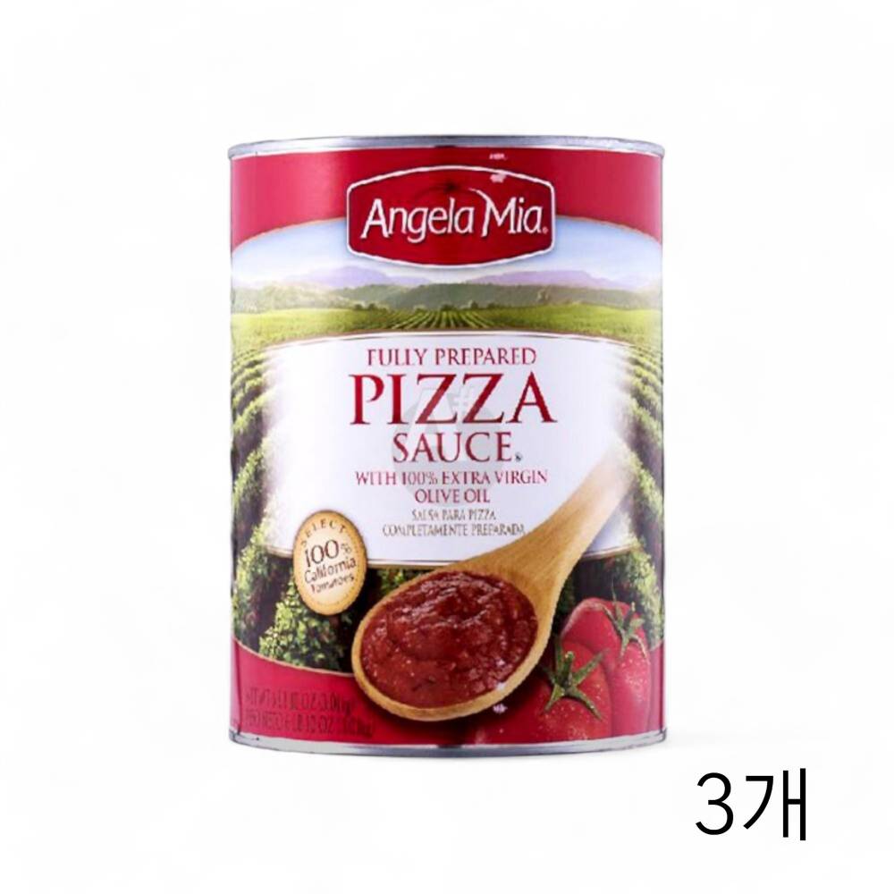 헌트안젤라미아 피자소스 3.03Kg X 3개 업소용 식당 피자집 토마토소스 피자베이스소스