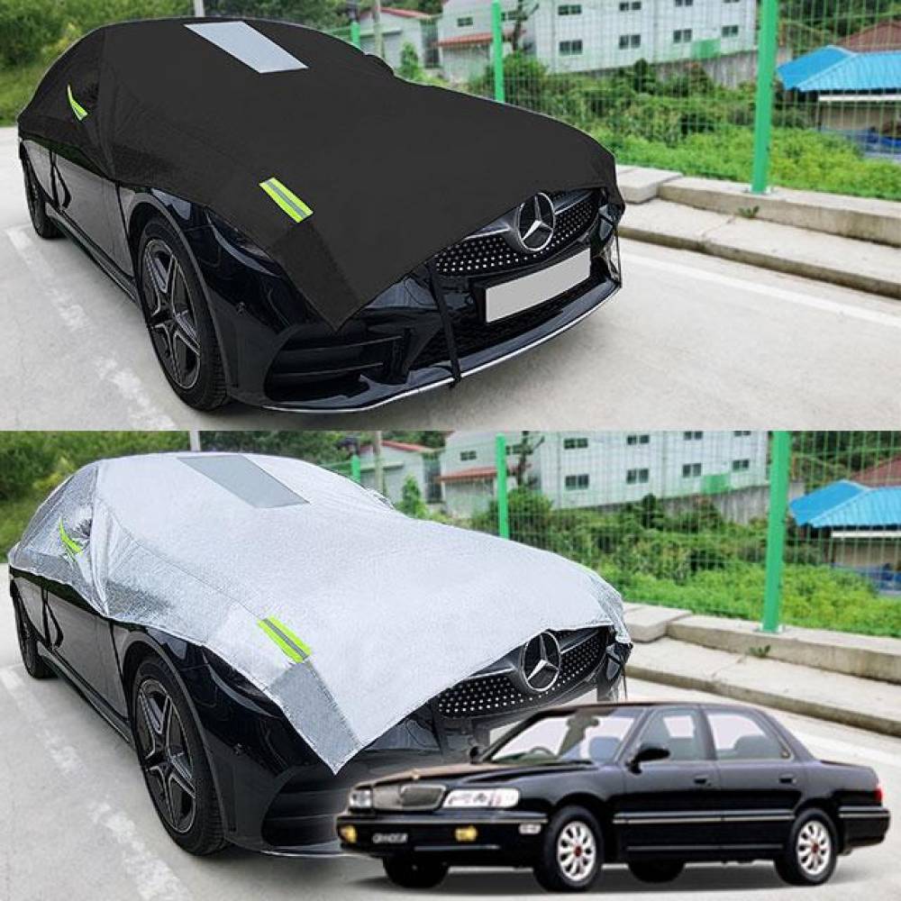 그랜져XG 자동차커버 반커버 성에방지 커버