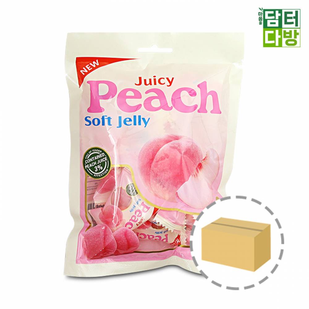 쥬시 피치 젤리 100g 1BOX (24개입)