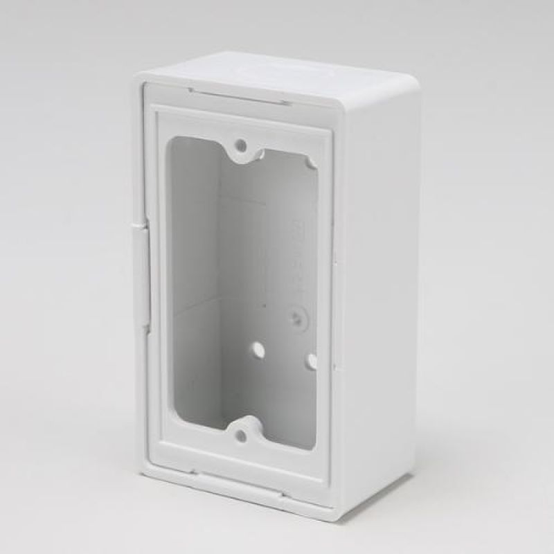 배관자재 PVC박스 1개용SW 44mm 70x120mm 100개