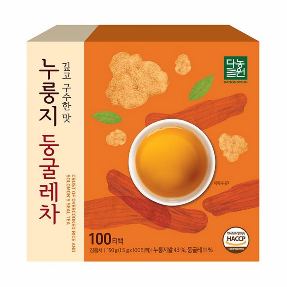 (무배) 다농원 누룽지둥굴레차 100티백 1BOX (12개입)