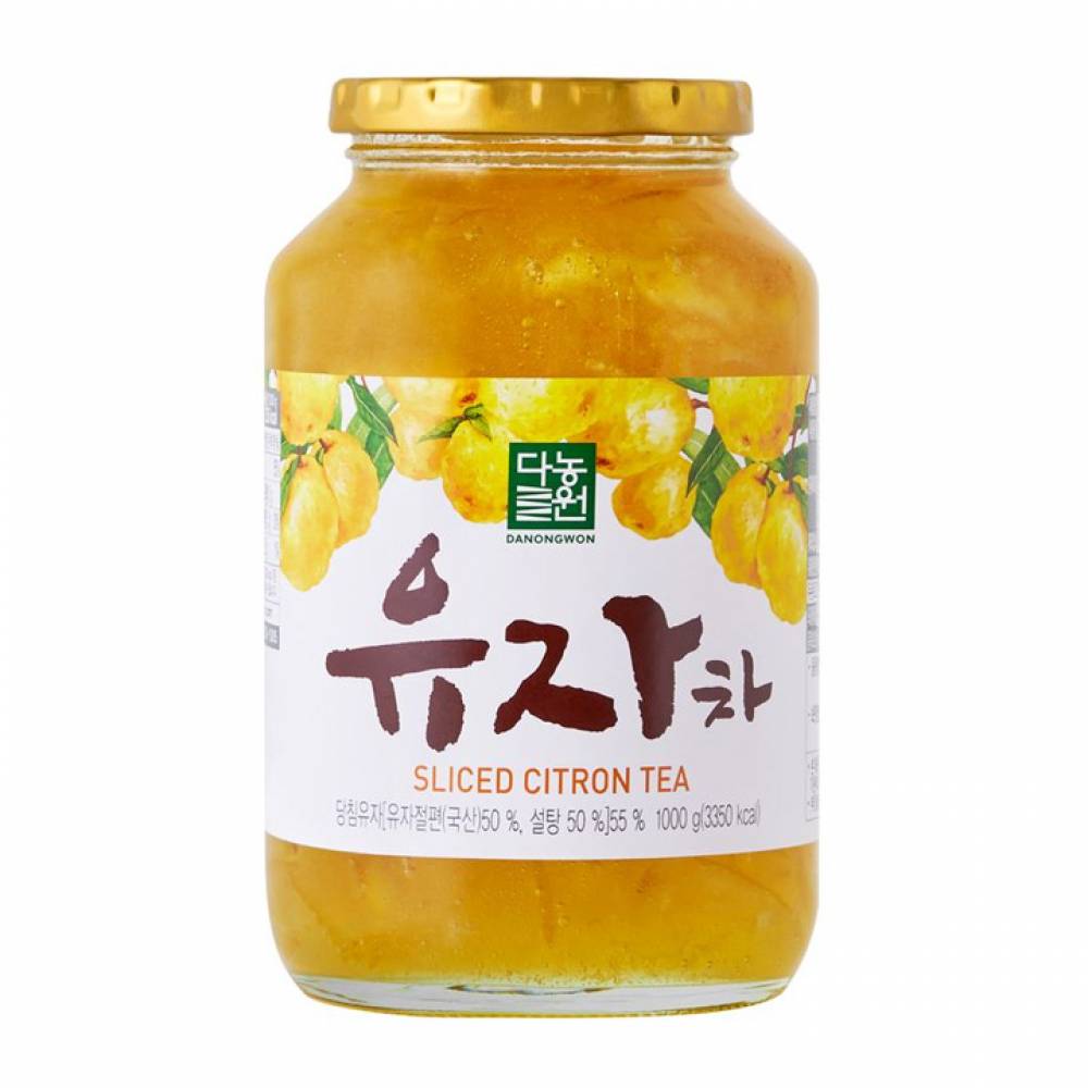 다농원 꿀유자차 1kg 1BOX (8개입)