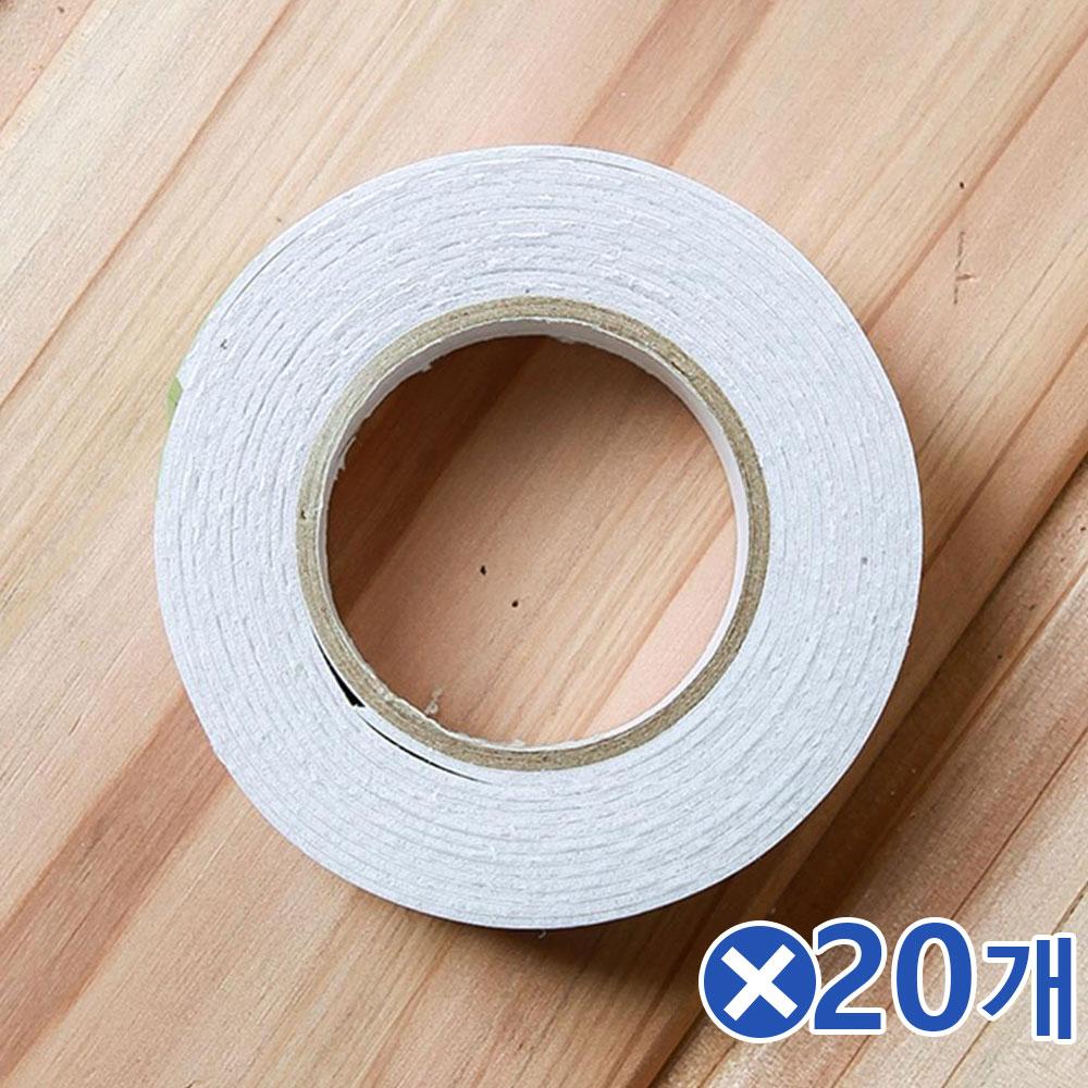 폭 2cm 발포 양면테이프 2mx20개 전문가용 자동차용