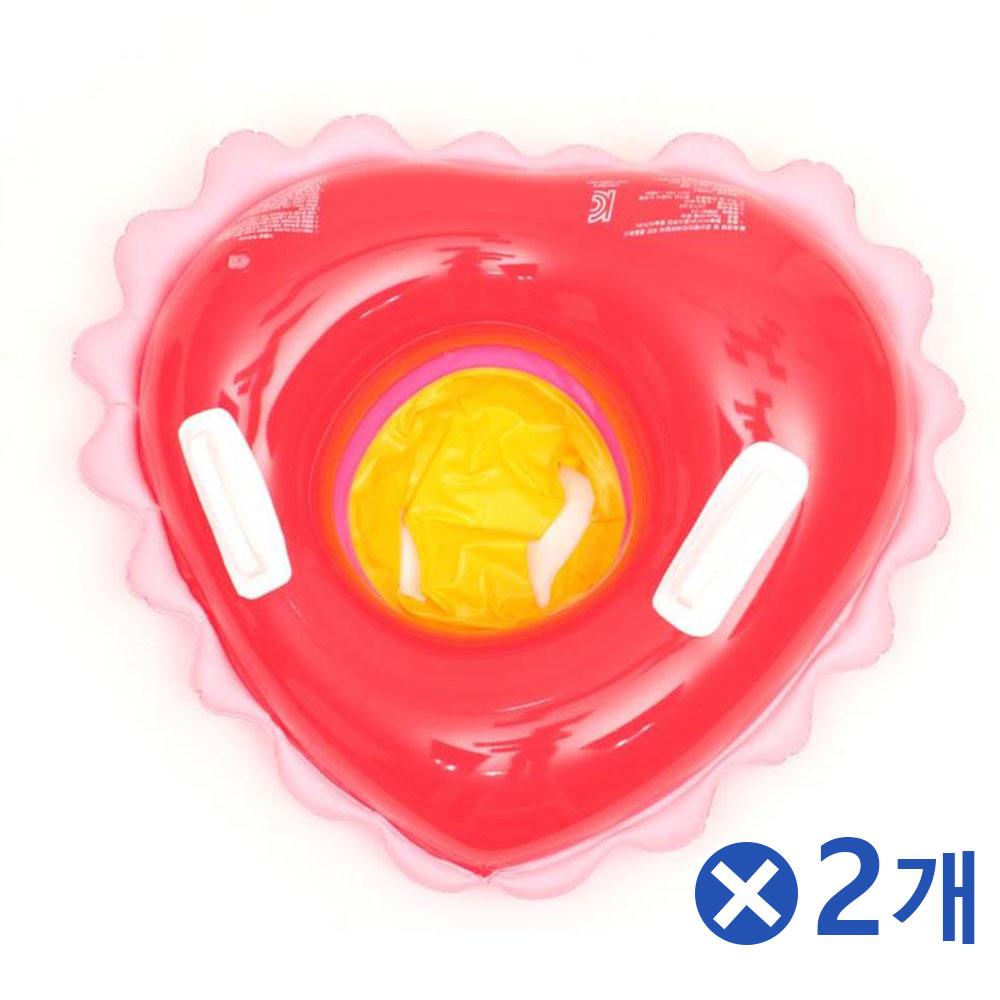 러블리하트 보행기튜브 핑크x2개 물놀이장난감