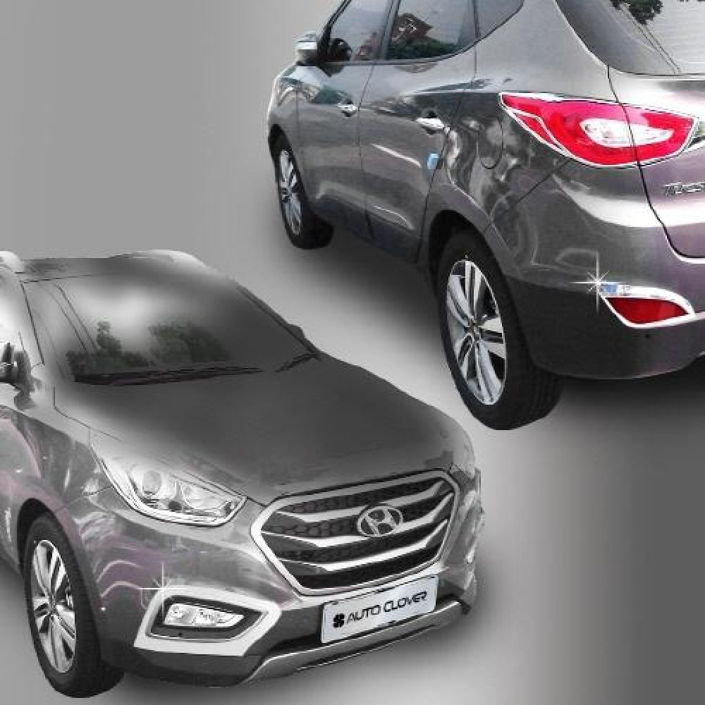 2013 투싼 안개등몰딩 4pcs 포그램프 가니쉬
