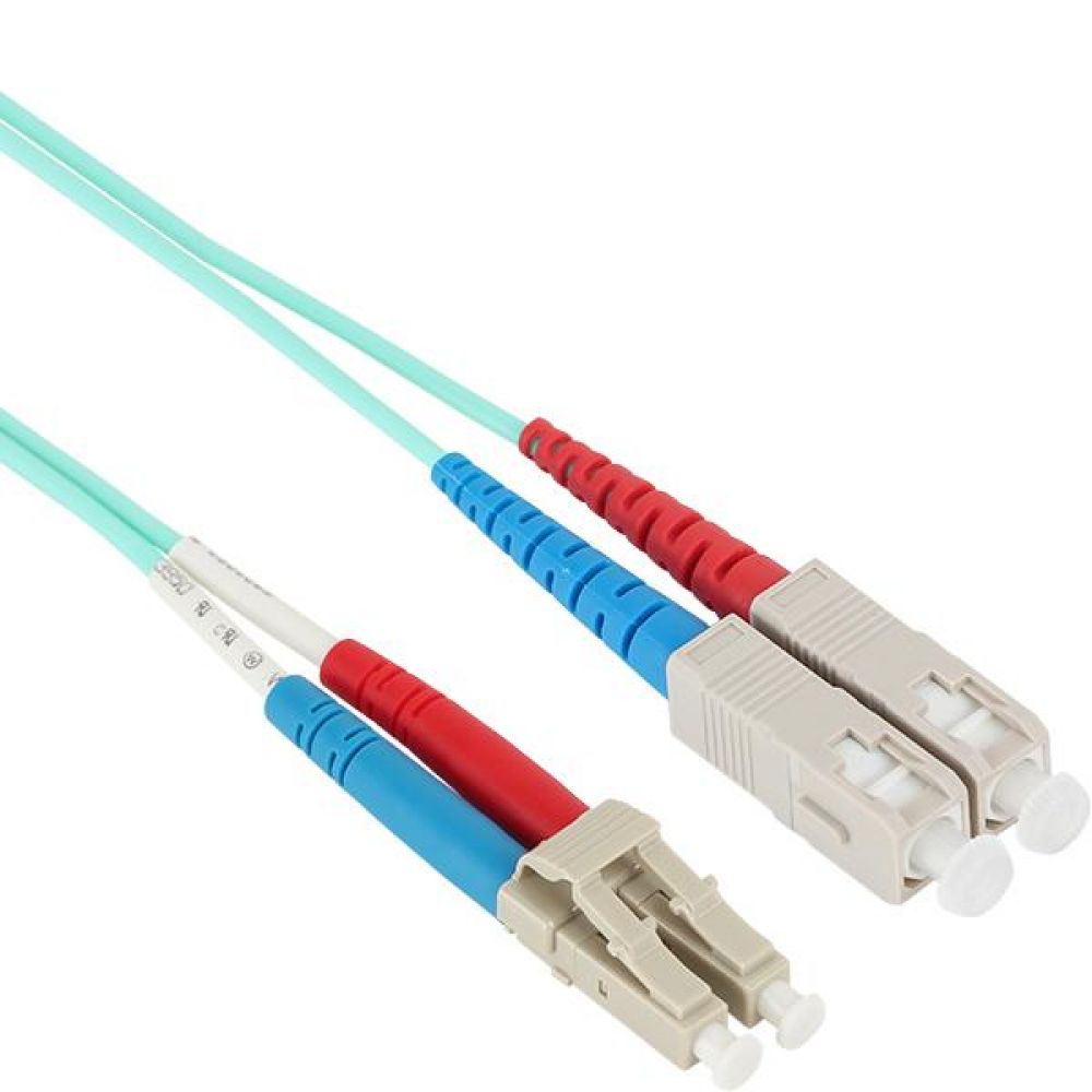 LC-SC 멀티모드 OM3 10G 광점퍼코드 40M