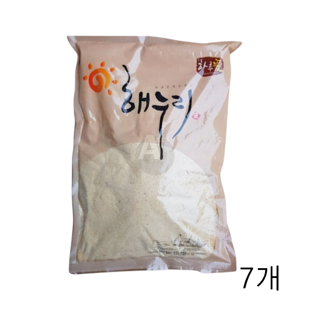 해누리푸드 땅콩분말 땅콩가루 1kg X 7개 업소용식자재 식당식재료 곡물가루 빙수재료