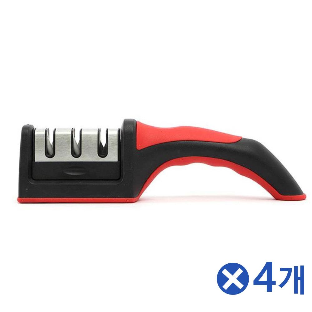 논슬립 안전 트리플 칼갈이x4개 업소용주방 가정용