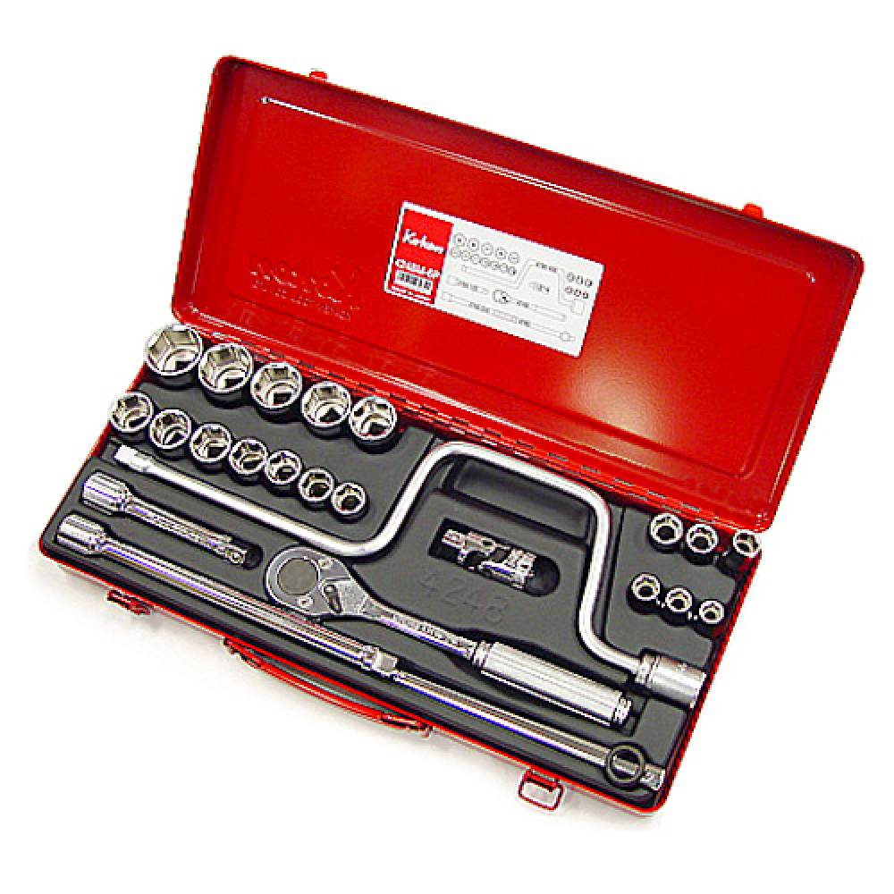 코겐 소켓렌치세트 1/2인찌 24pcs 4248M-6P 6각
