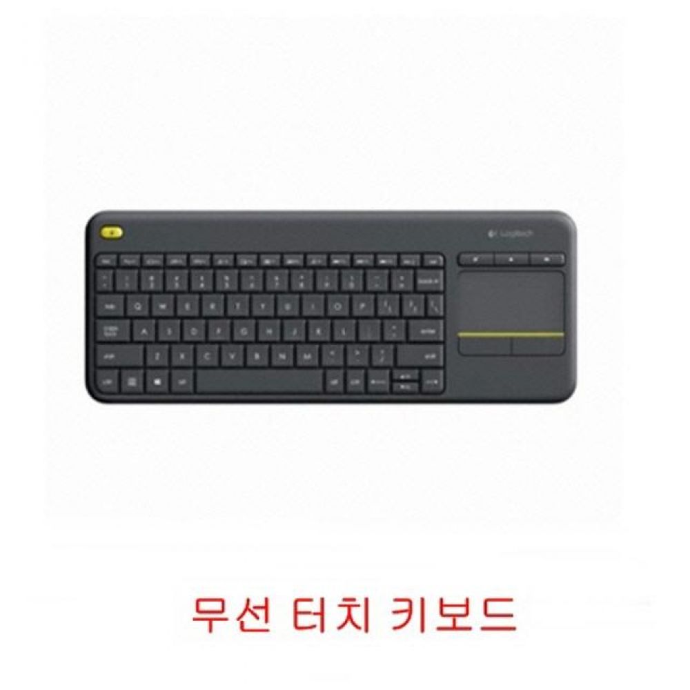 2.4Ghz USB 무선 터치 키보드 Windows 8 지원