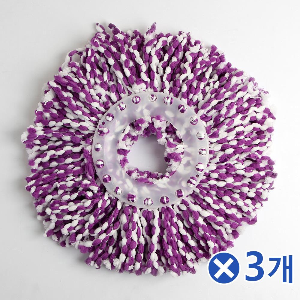 회전 동글이 밀대청소기 리필 3px3개 청소패드리필
