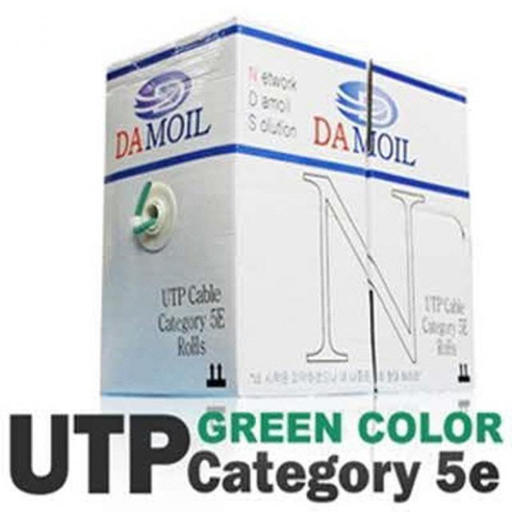 DA-UTP14P 300m(Category5e)-GREEN/UTP/UTPBOX/랜/네트워크/케이블/랜케이블/컴퓨터부품(배송비3000원/묶음배송안됨)