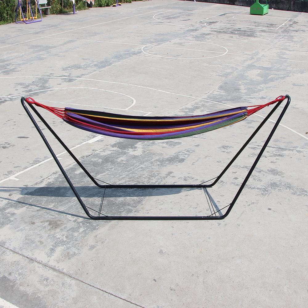튼튼한 해먹 지지대 세트 200x100cm 캠핑용 그물침대