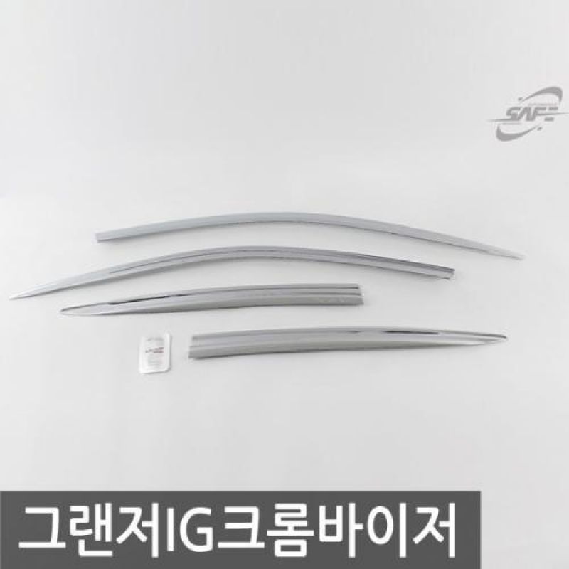 그랜져IG (16년_현재) 크롬윈도우바이저 4pcs 차량용 썬바이저 도어바이저