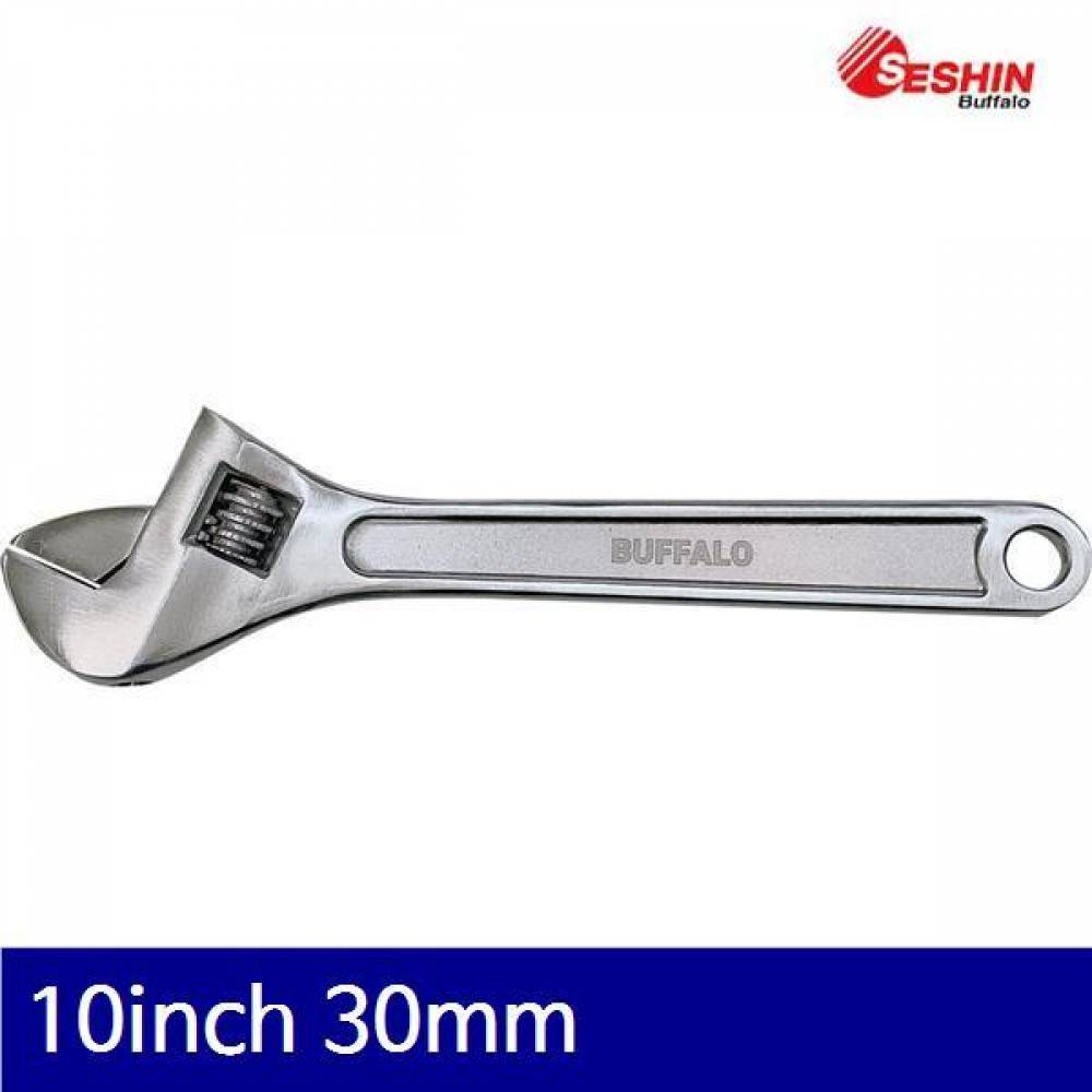 세신버팔로 2538330 스텐 몽키 10Inch 30mm 스테인리스 (1EA)
