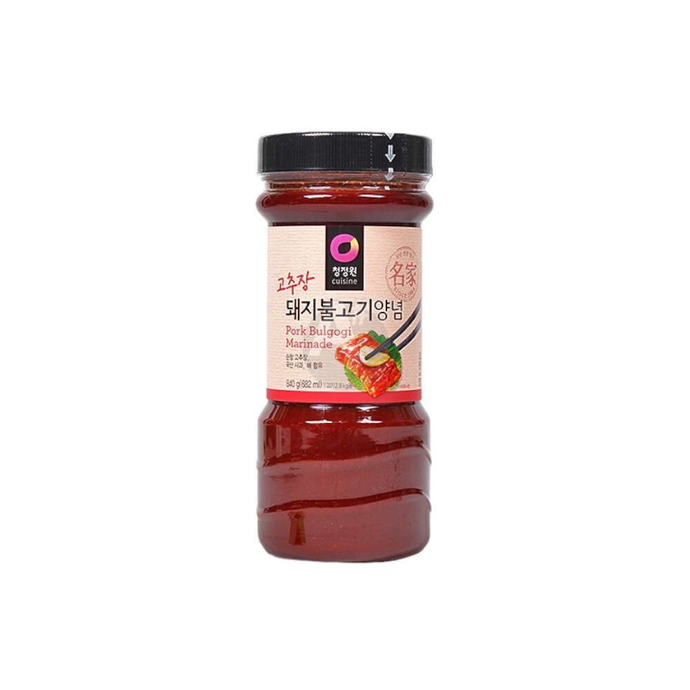 청정원 고추장 돼지불고기양념 840g X 12개