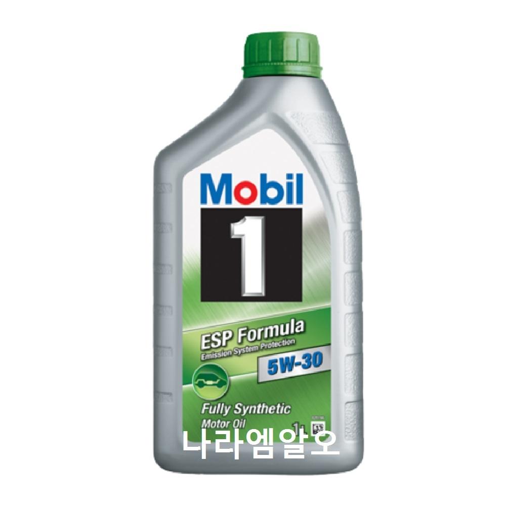 Mobil 엔진오일 Mobil 1 ESP 5W30 1L 12개 1박스