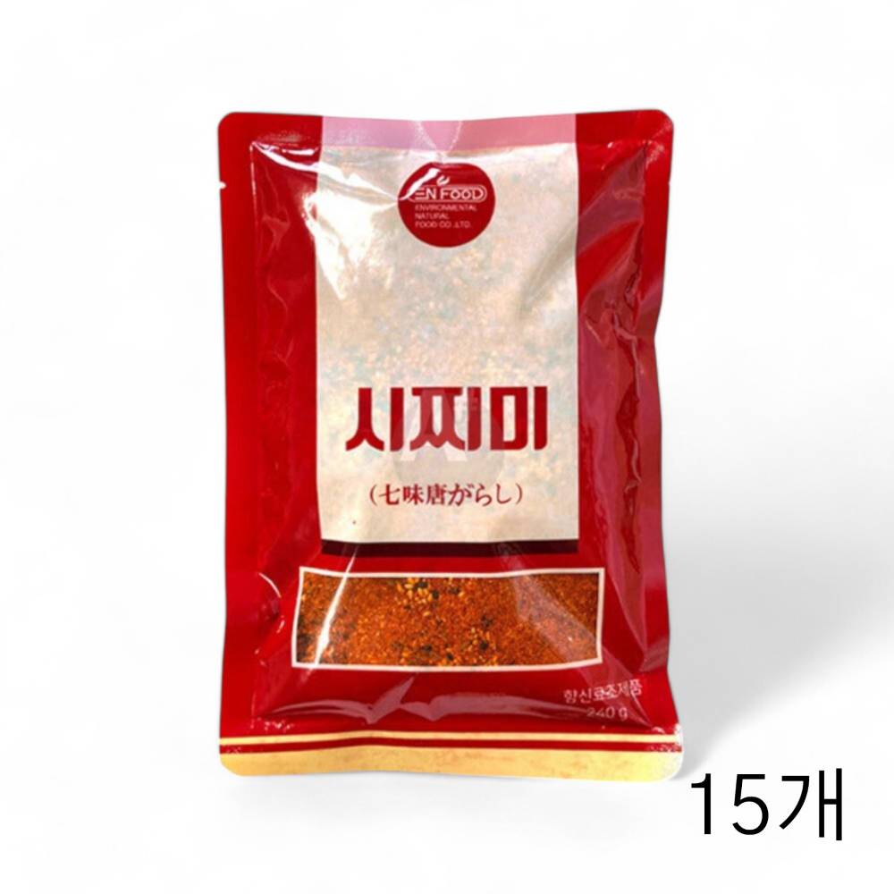 이엔푸드 시찌미 향신료조제품 240g X 15개 일본시치미 주먹밥재료 후리가케 후리가께