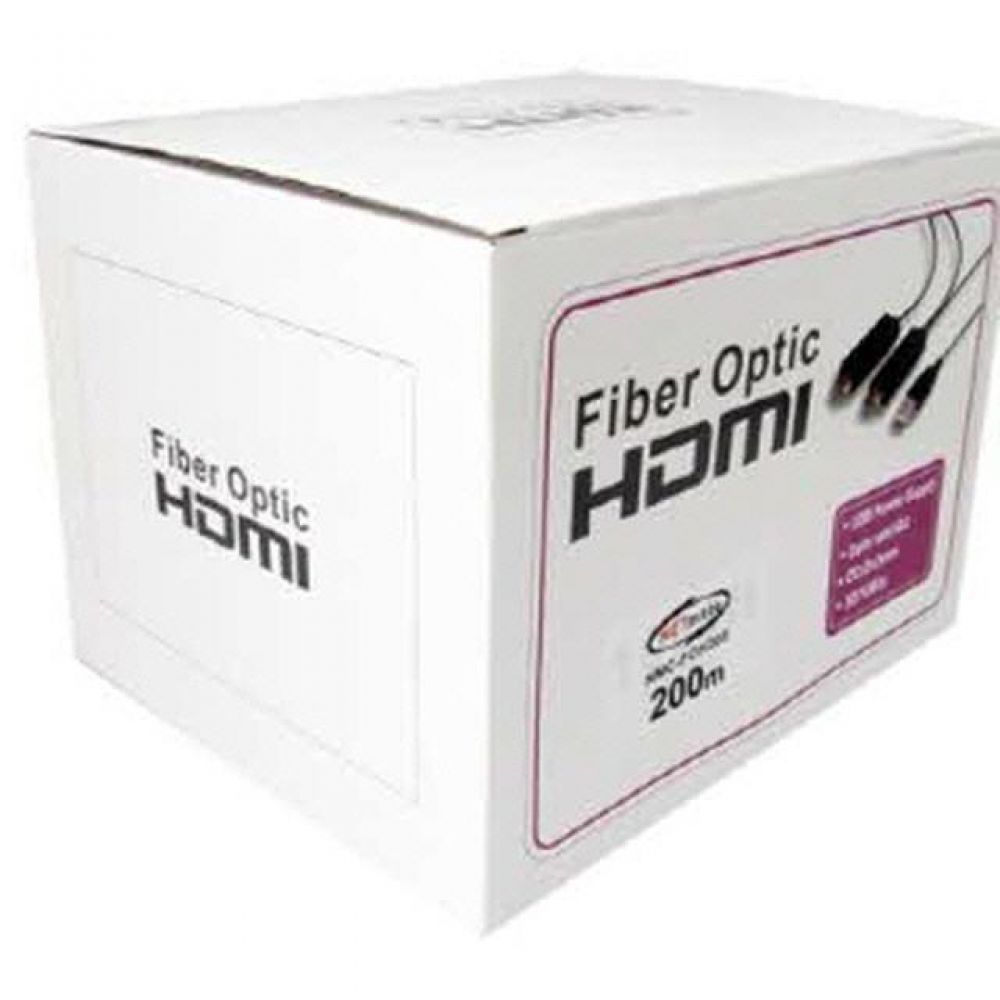 NETMate 광 HDMI 케이블 200M