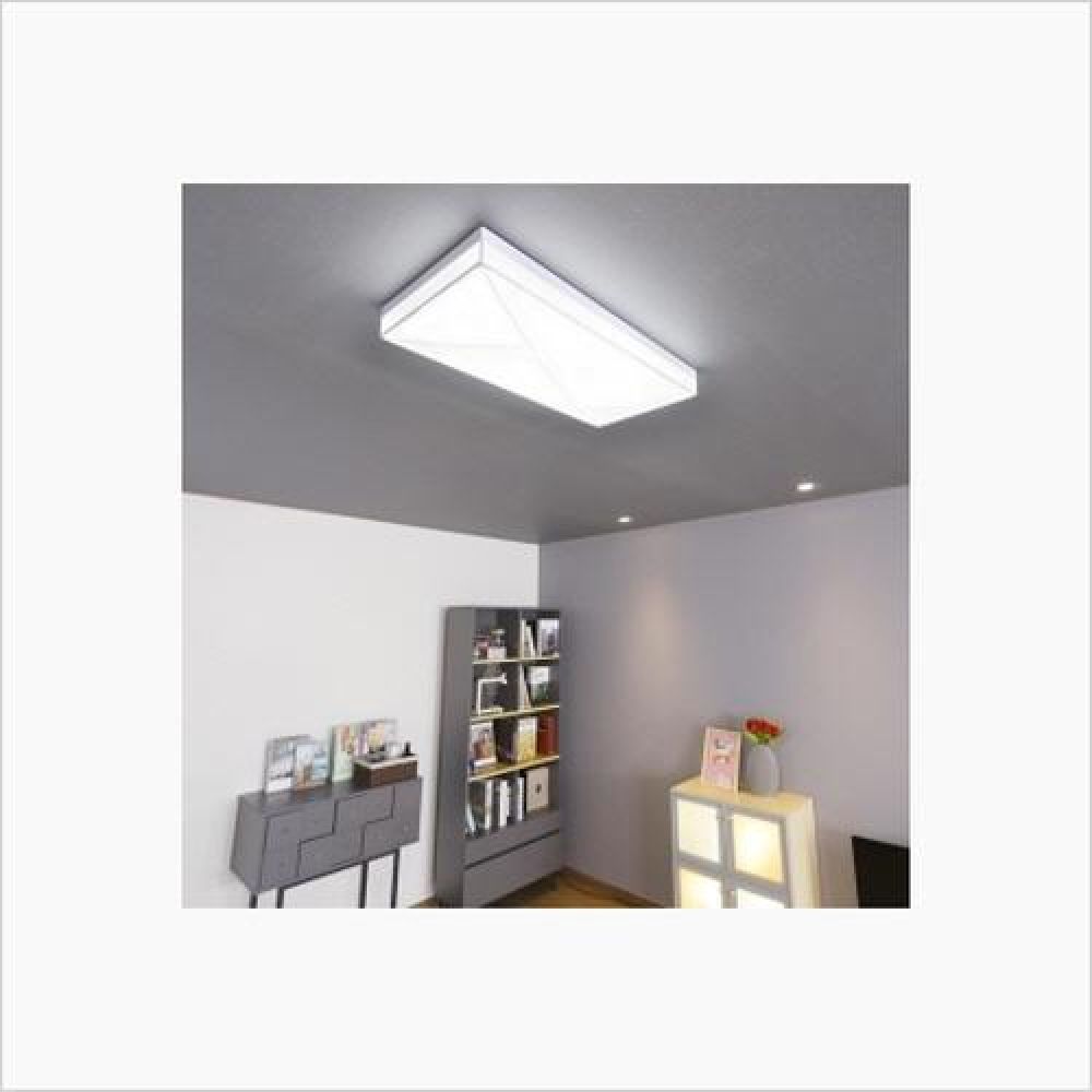 인테리어 홈조명 루나솔 2등 LED거실등 50W