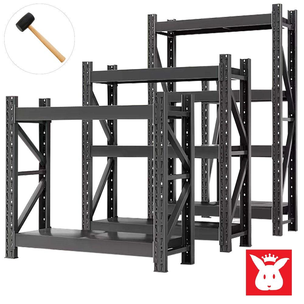 토토랙 3단선반 가로2미터X높이150cm 팬트리 철제선반 다용도실 앵글 랙 틈새 베란다 무볼트 선반장 조립식 수납장
