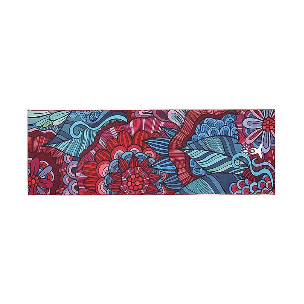 요가매트커버 요가타월 185x63cm 블루밍 운동수건