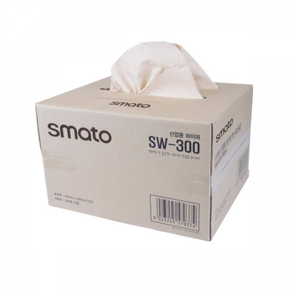 스마토 산업용와이퍼 SW-300 대형 4겹 300매