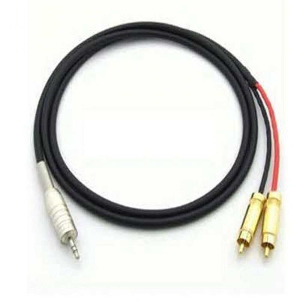 CN 3.5 ST TO 2RCA Y 고급 케이블 1.5M 4E6S 제작