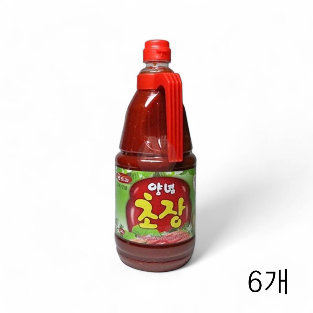 움트리 양념초장 2kg X 6개 대용량 회초장 초고추장 횟집 대용량 식자재 무침양념