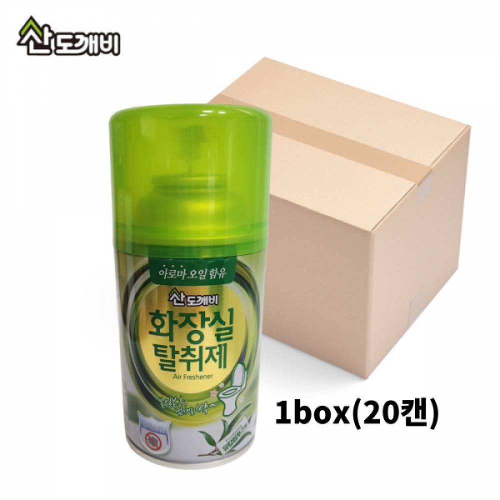 슈마켓 향기속으로 1BOX 화장실탈취제 20개입 스프레이 캔타입