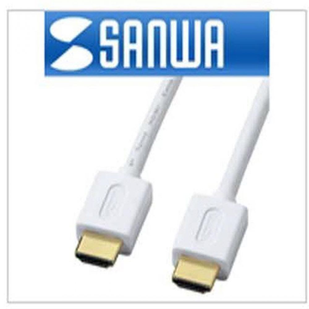 (K) HDMI 1.4 케이블 2M(화이트) 3D영상/초고해상도/ 4096x2160/HEC(이너넷 채널)/ 오디오 리턴 채널 지원