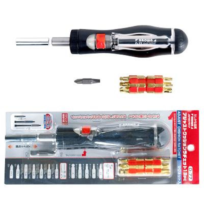 브라운 자동드라이버 80-150mm 13pcs D77-150 3741116