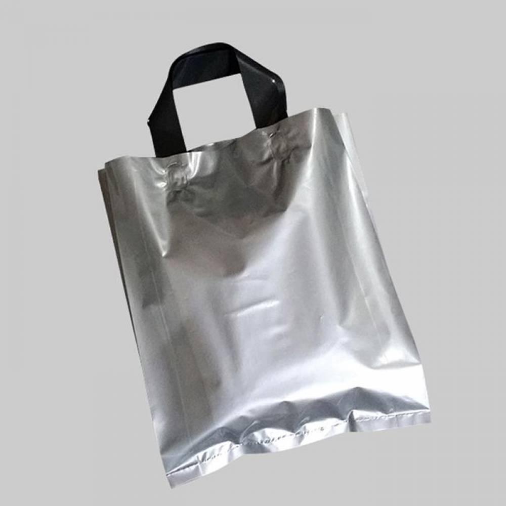 질긴 손잡이 팬시봉투 실버 30cmX38cm옆8cm 150P