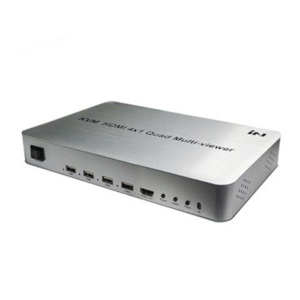 HDMI KVM 모니터 분할기 4 대 1