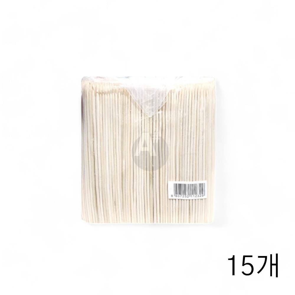대나무 꽂이 15cm 1000입 X 15개 대용량 업소용식자재 대나무꼬치 핫바꼬지 닭꼬지