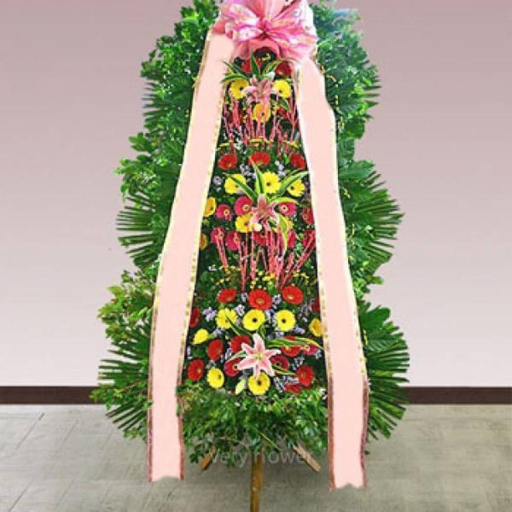 축하화환3단 일반-중급